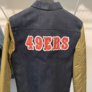 49ers Levi’s Jean Denim Jacket